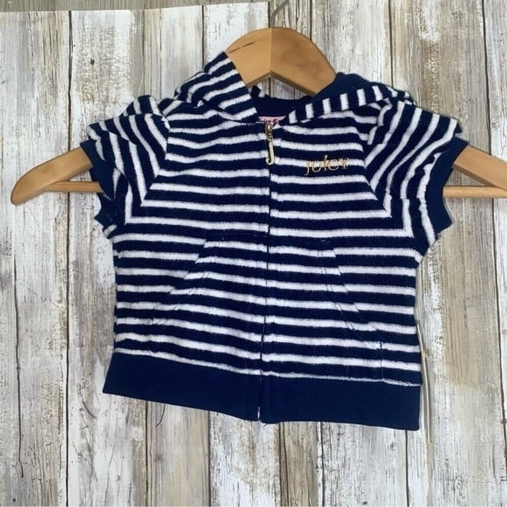 NWT Juicy Couture Terry Cloth Top 18M